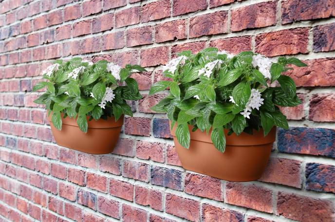 vibia campana wall basket 35cm terra